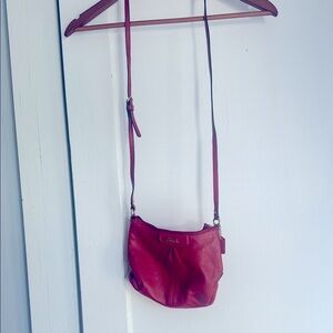 Coach Cherry Red Crossbody Bag